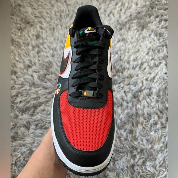 Nike Air Force 1 low “Black yellow orange” - Picture 3 of 9